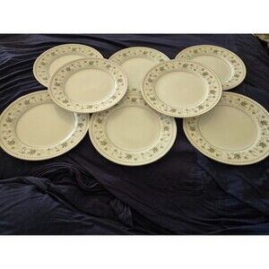 Rose China Springtime Salad Plates
